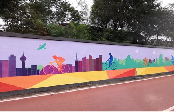 荔波墙体彩绘-围墙