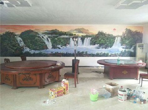 荔波墙绘-写实风景