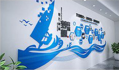 荔波海浪主题文化墙如何设计？