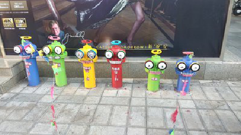 荔波商业区彩绘