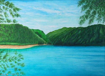 荔波在墙绘中，如何绘画绿水青山？