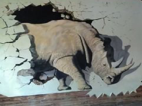 荔波在墙绘中，如何绘制3D效果？